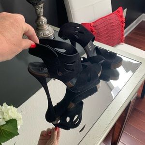 Pedro Garcia black sandals